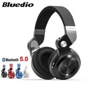 Original Bluedio Turbine T2S Wireless 5.0 Headphones With Mic Wireless Headset