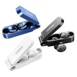 JustClickIt אוזניות אלחוטיות TWS Bluetooth Wireless HIFI Earphone Headset Earbuds Serround With Charging Box
