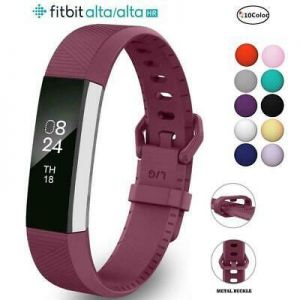 JustClickIt מוצרי ספורט For Fitbit Alta Alta HR Strap Wrist band Secure Buckle Bracelet Fitness Tracker